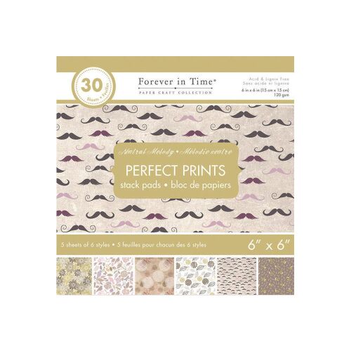 MTI Paper Pad 6x6 - Neutral Melody