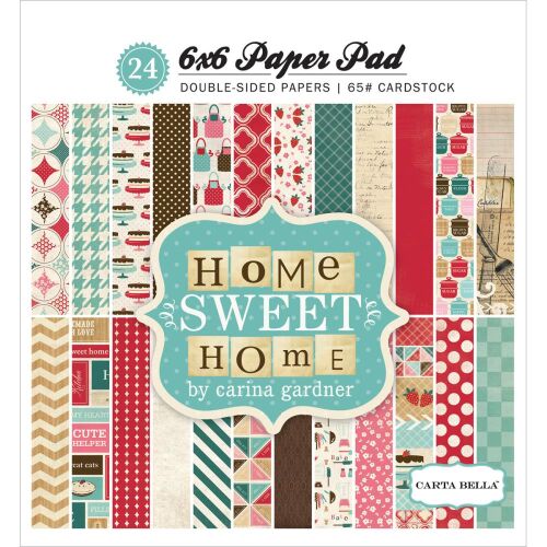 CTB Paper Pad 6x6 - Home Sweet Home