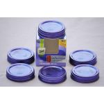 LWC Design Purple Lids/Deckel für Einmachglas/Ball Regular Mouth Mason Jar