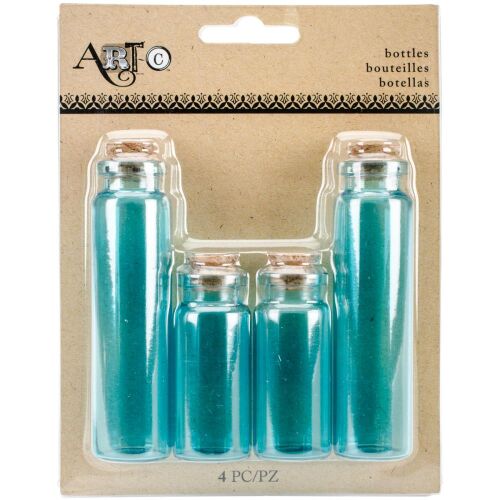MYC Embellishments - Apothecary Bottles Blue