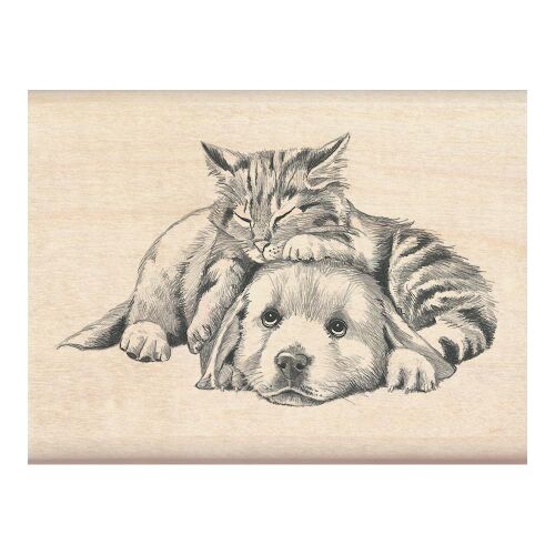 IKD Holzstempel - Best Friends