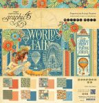G45 Paper Pad 12" x 12" - Worlds Fair