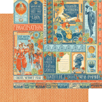 G45 Paper Pad 12" x 12" - Worlds Fair