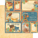 G45 Paper Pad 12" x 12" - Worlds Fair
