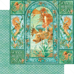 G45 Paper Pad 12" x 12" - Voyage beneath the Sea