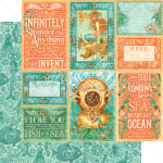 G45 Paper Pad 12" x 12" - Voyage beneath the Sea