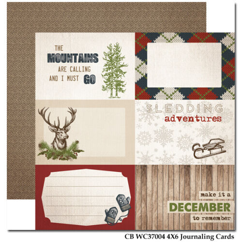 CTB Cardstock - Warm & Cozy 4x6" Journaling Cards