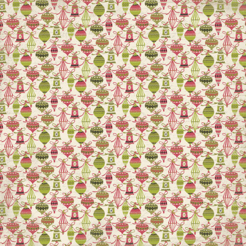 ATQ Cardstock - Christmastime Adornment