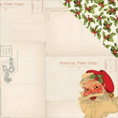 SST Cardstock - Claus & Co. Ho Ho Ho