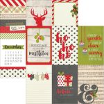 SST Cardstock - Claus & Co. 4x6 Vertical Journaling...