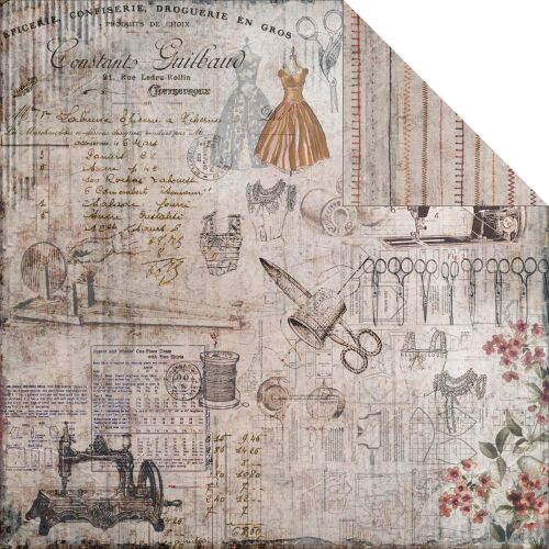 FBS Cardstock - Oh! Sew beautiful Stitch in Time