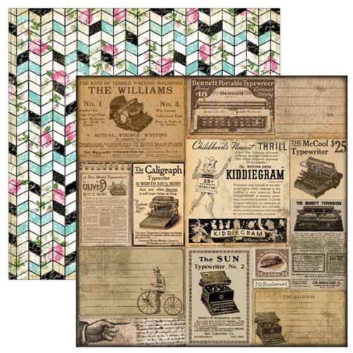 MSD Cardstock - Romance Novel Telegram