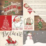 PTP Cardstock - Dear Santa Let it Snow