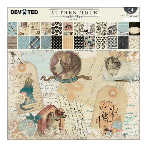 ATQ Paper Pad 12x12" - Devoted