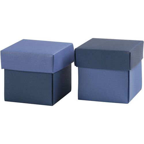 CCH Paper Art - Pappschachtel 5x5x5.5 cm Blau