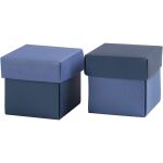 CCH Paper Art - 10x Pappschachtel 5x5x5.5 cm Blau