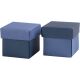 CCH Paper Art - 10x Pappschachtel 5x5x5.5 cm Blau