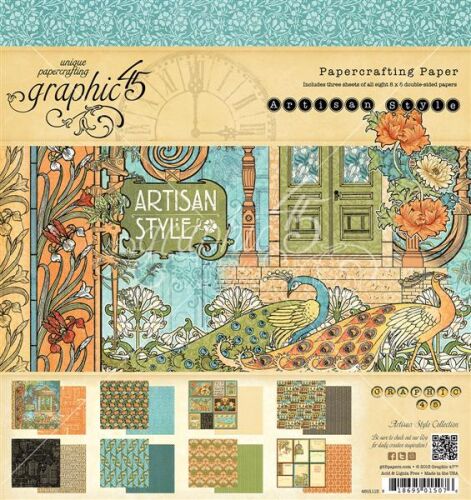 G45 Paper Pad 8 x 8 - Artisan Style
