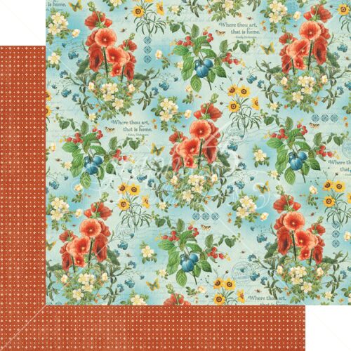 G45 Cardstock - Home sweet Home Garden Fresh
