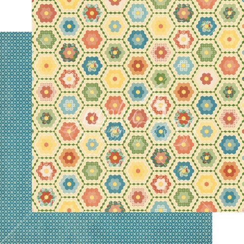 G45 Cardstock - Home sweet Home Grannys Quilt