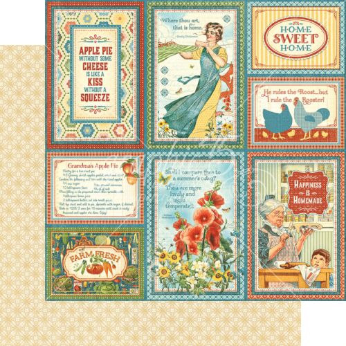 G45 Cardstock - Home sweet Home Apple Pie