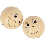 CCH Wood Art - Kopf /Smiley aus Holz 40 mm