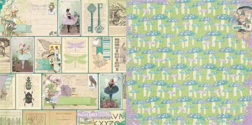 BOB Cardstock - Enchanted Garden Fairies