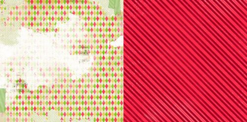 BOB Cardstock - Christmas Collage Festive