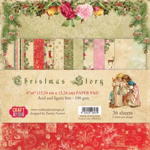 CRY Paper Pad "6x6" - Christmas Story