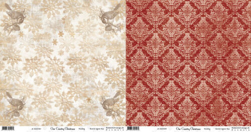 RHD Cardstock - Our Country Christmas Frosting