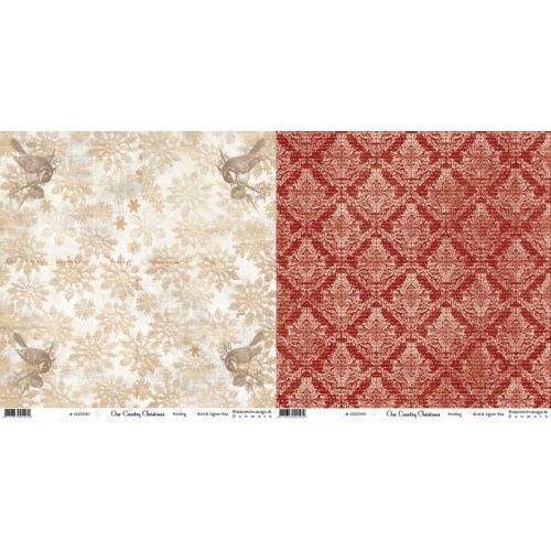 RHD Cardstock - Our Country Christmas Frosting