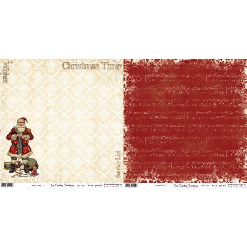 RHD Cardstock - Our Country Christmas The drum