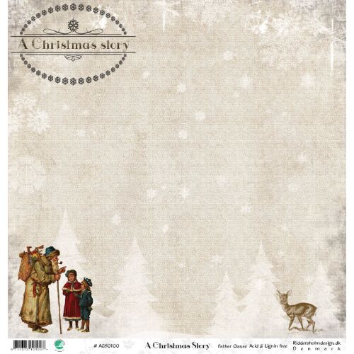 RHD Cardstock - A Christmas Story Father Clause