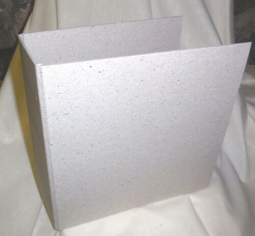 SRH Buchhülle/Einband aus Graupappe 200x200x85 mm (HxBxT)