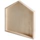 RYH Wood Art - Rahmen Haus flach 22x24 cm