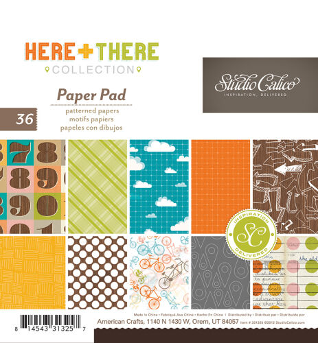 AMC Paper Pad 6"x6" - Studio Calico Here & There