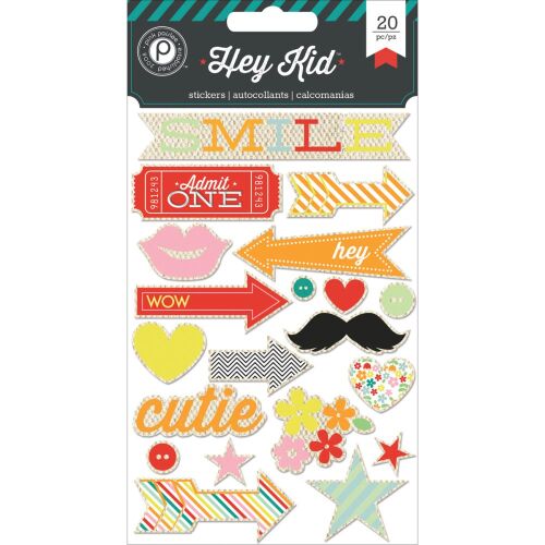 PKP Sticker - Hey Kid Printed Canvas
