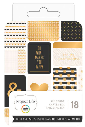 AMC Becky Higgins Project Life - Journaling Cards 3x4 Be...