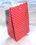 ZSK Papiertüten - 12 Blockbodenbeutel Red Dots 9x14x6 cm