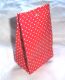 ZSK Papiertüten - 12 Blockbodenbeutel Red Dots 9x14x6 cm