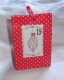 ZSK Papiertüten - 12 Blockbodenbeutel Red Dots 9x14x6 cm
