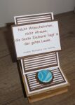 SRH Bastelkit - Zettelbox Brown Stripe