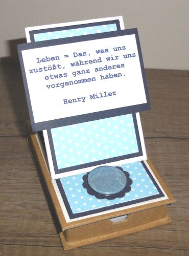 SRH Bastelkit - Zettelbox