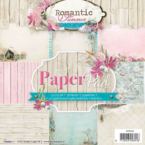 TPY Paper Pad 6x6" - Romantic Summer