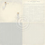 PIO Cardstock - Glistening Season Angels Choir 6x6"