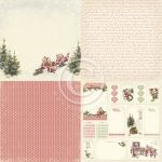 PIO Cardstock - Christmas in Norway Clear the Way 6x6"