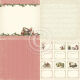 PIO Cardstock - Christmas in Norway Santa is coming 6x6"