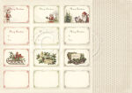 PIO Cardstock - Christmas in Norway Labels