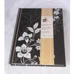 DCWV Medium bound Notebook - Black & Cream