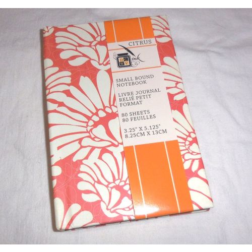 DCWV Small Bound Notebook - Citrus